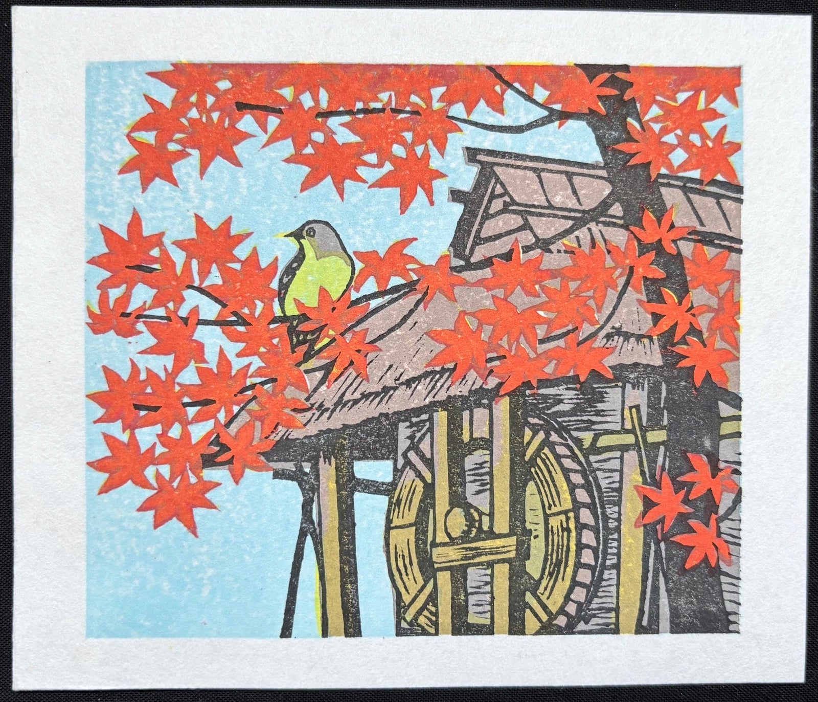  - Mountain Village in Autumn - Koho Ohuchi - SAKURA FINE ART