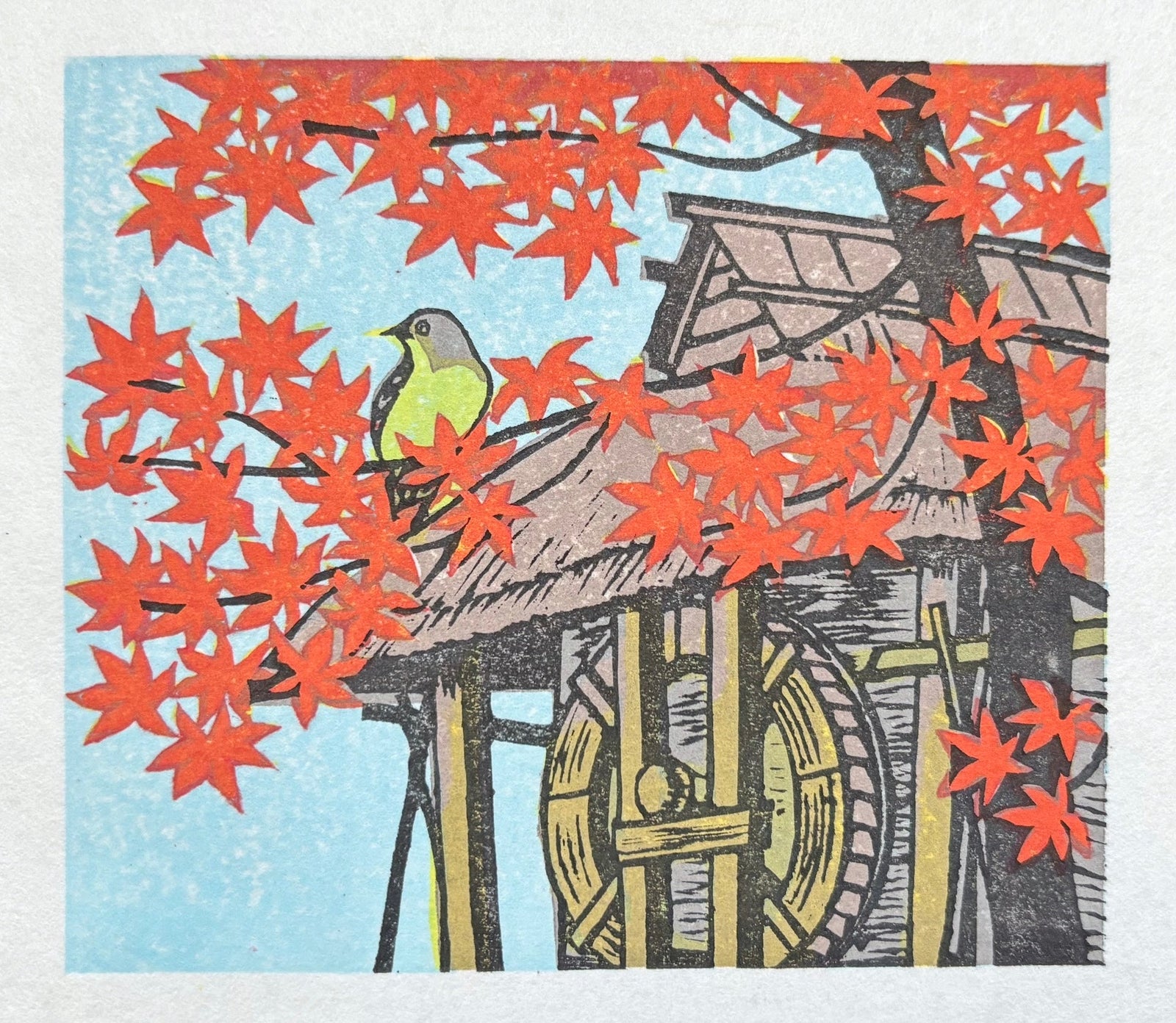  - Mountain Village in Autumn - Koho Ohuchi - SAKURA FINE ART