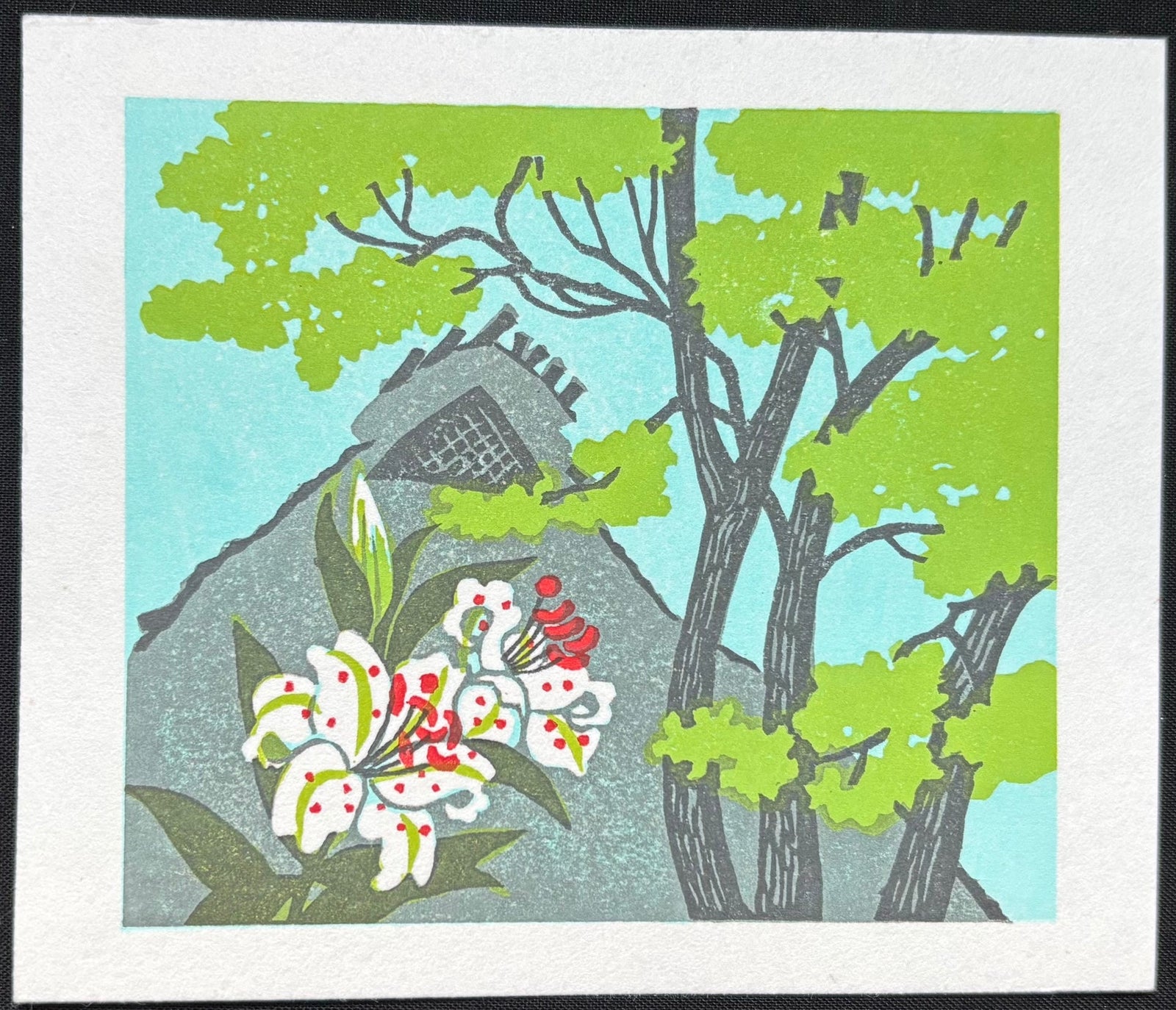  - Mountain Village in Summer - Koho Ohuchi - SAKURA FINE ART