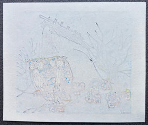  - Mountain Village in Winter - Koho Ohuchi - SAKURA FINE ART