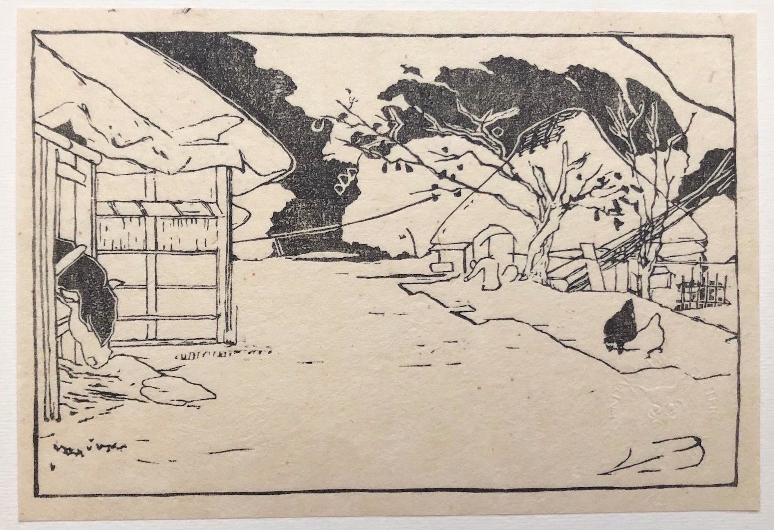  - Mountain Village - Kogan Tobari - SAKURA FINE ART