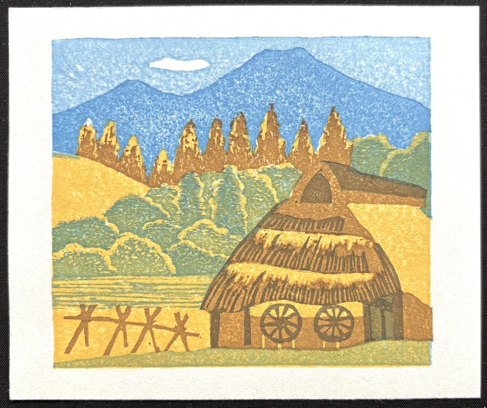  - Mountain Villages at Autumn - Kozo Ohnishi - SAKURA FINE ART