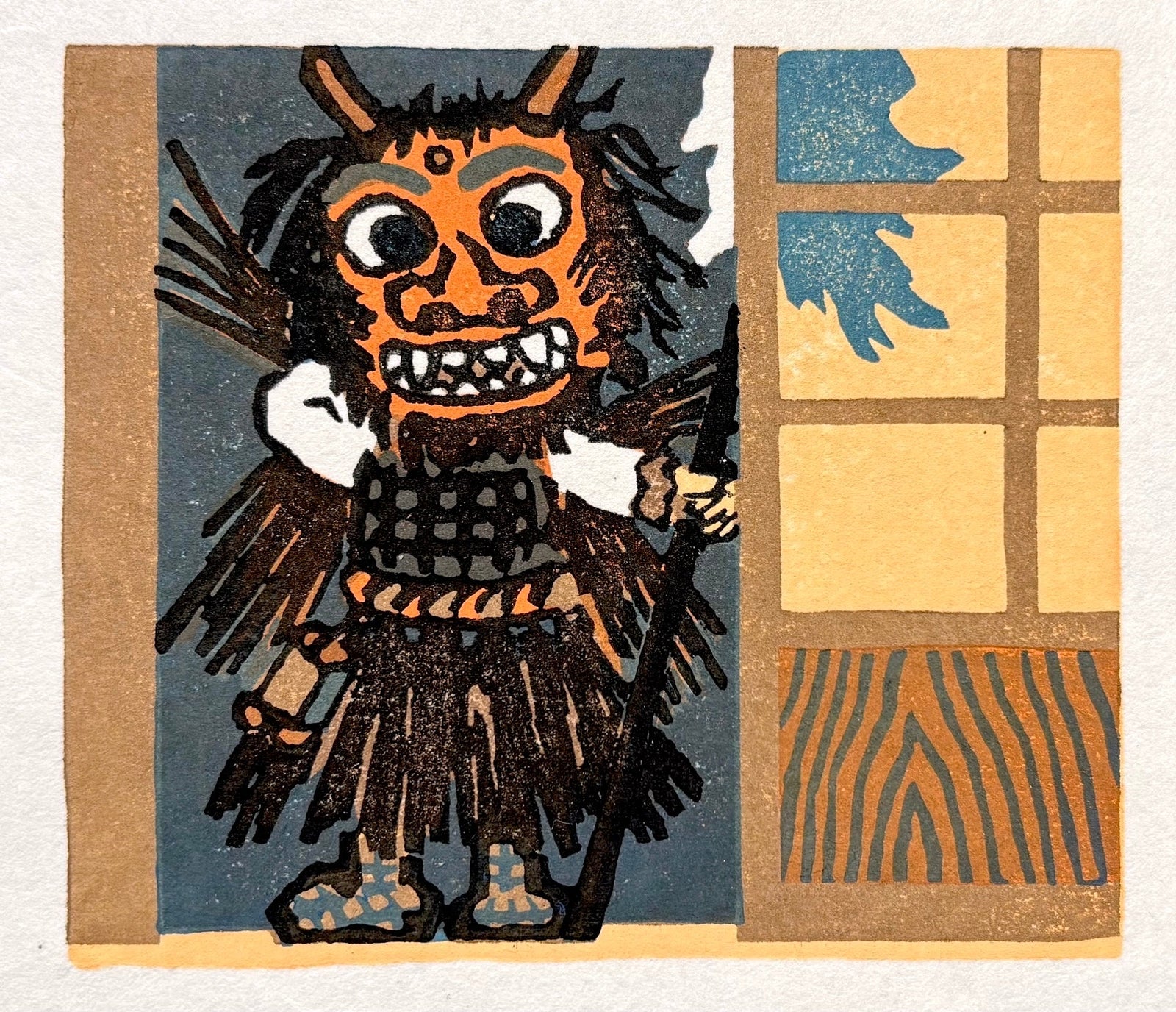  - Namahage: A Figure from Japanese Folklore - Takumi Ito - SAKURA FINE ART