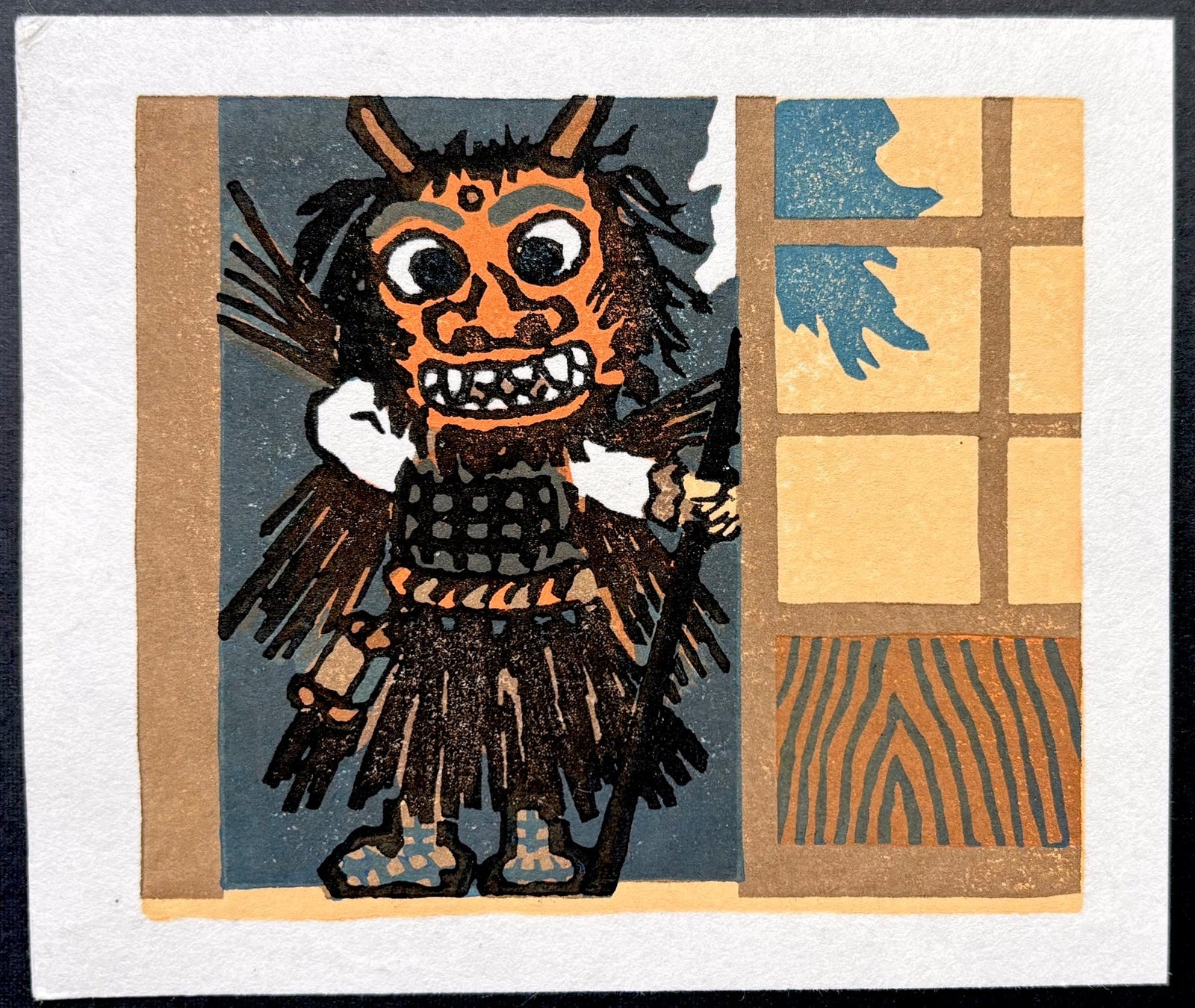  - Namahage: A Figure from Japanese Folklore - Takumi Ito - SAKURA FINE ART