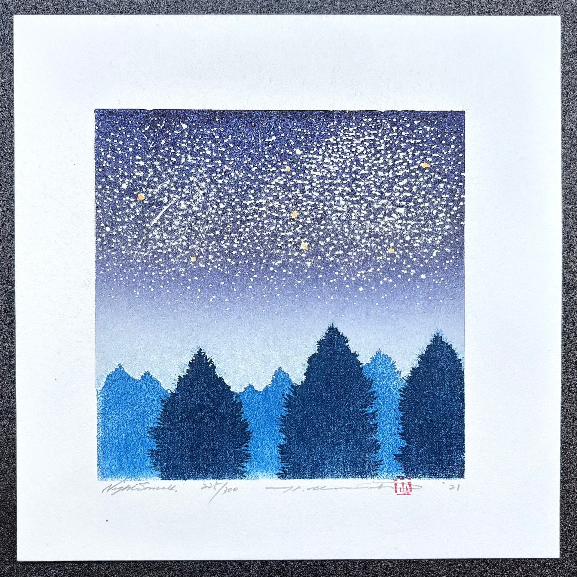  - Night Scene 4 - Hajime Namiki - SAKURA FINE ART