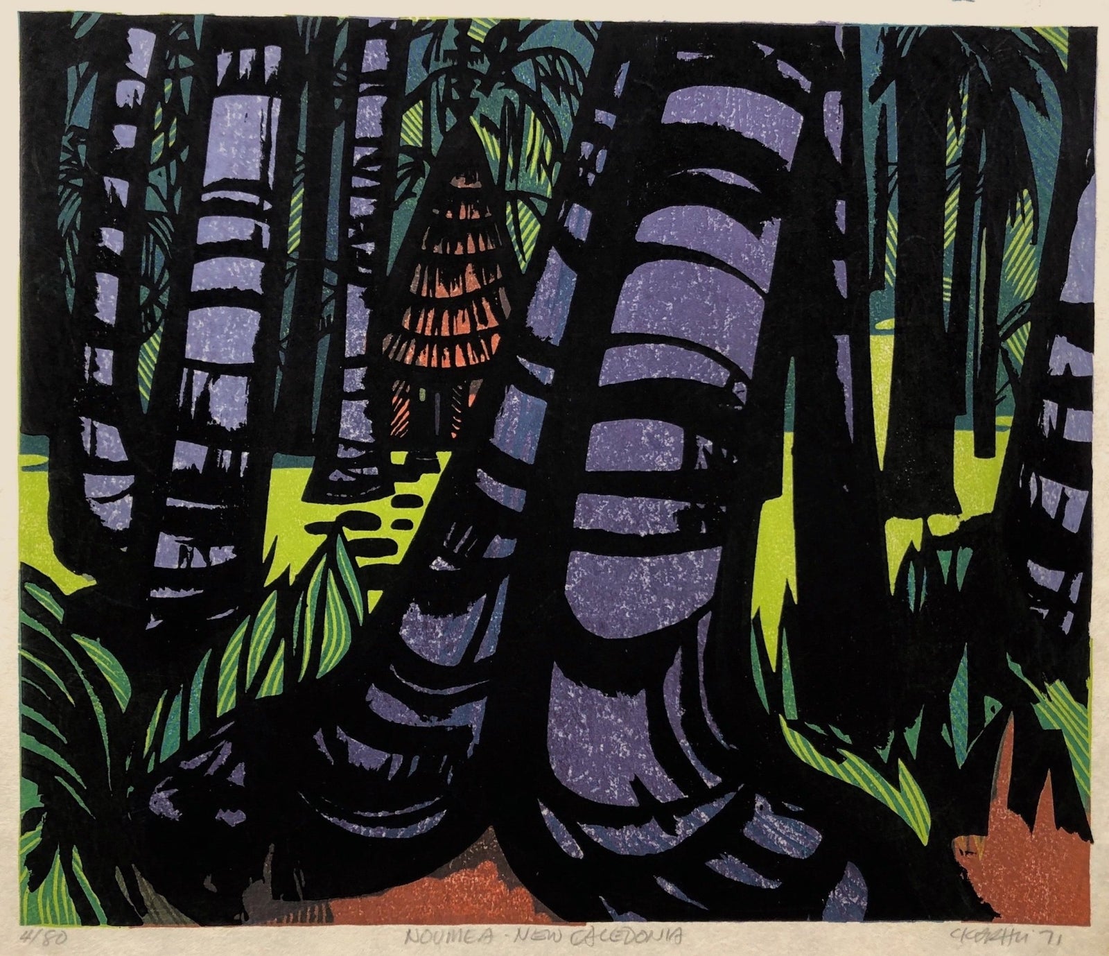  - NOUMEA - NEW CALEDONIA, 1971 - Clifton Karhu - SAKURA FINE ART