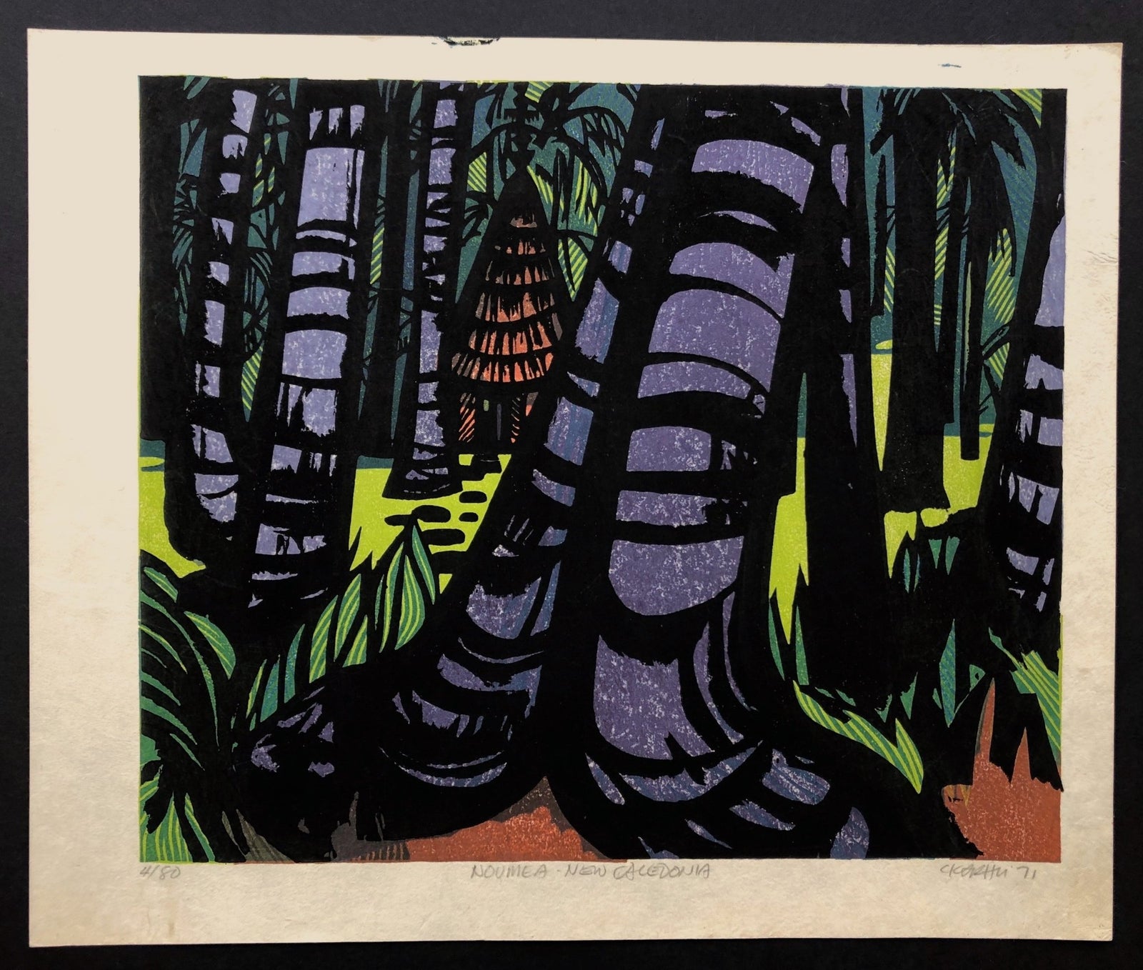  - NOUMEA - NEW CALEDONIA, 1971 - Clifton Karhu - SAKURA FINE ART