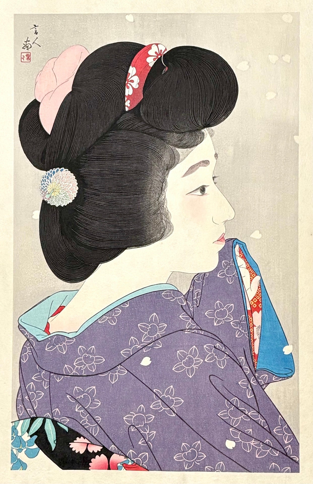 - Oboro Haru (Hazy Spring) - Kotondo Torii - SAKURA FINE ART