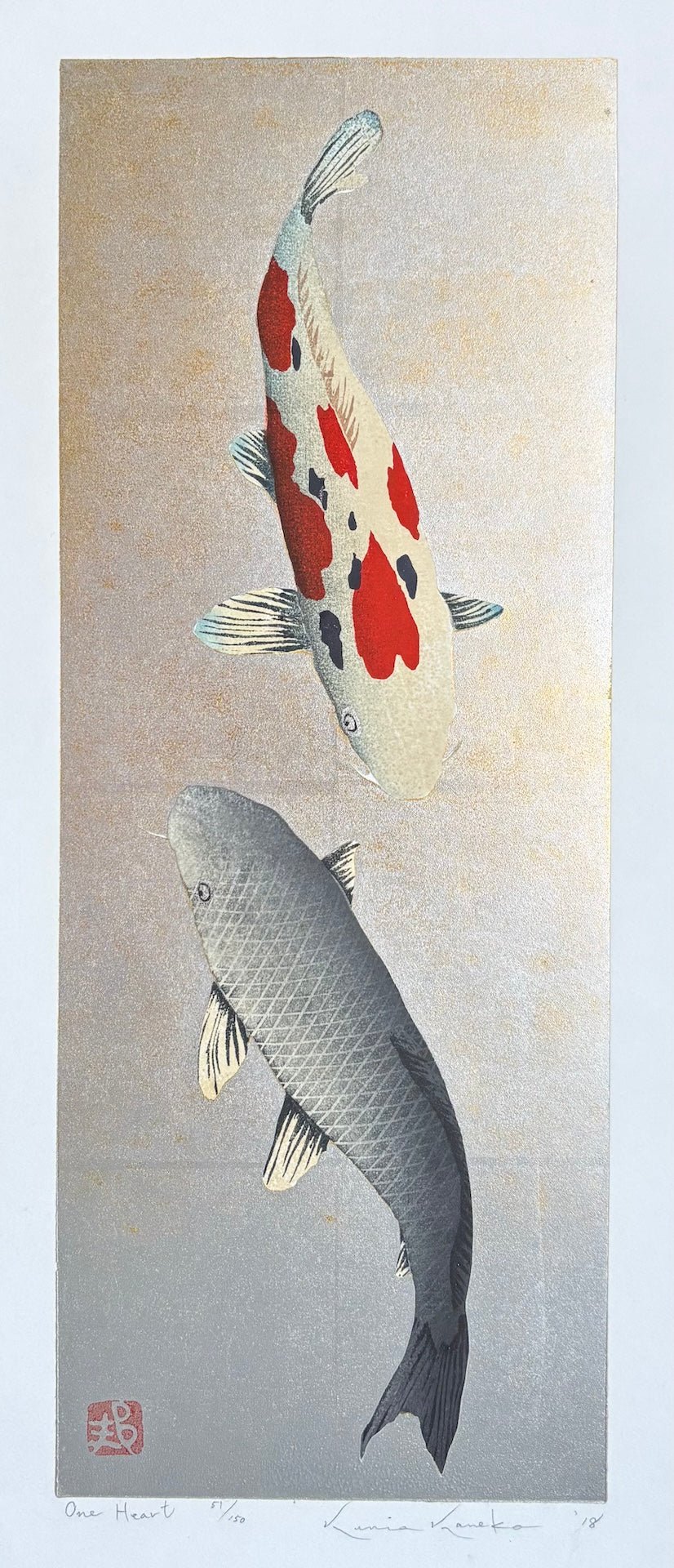  - One Heart - Kunio Kaneko - SAKURA FINE ART