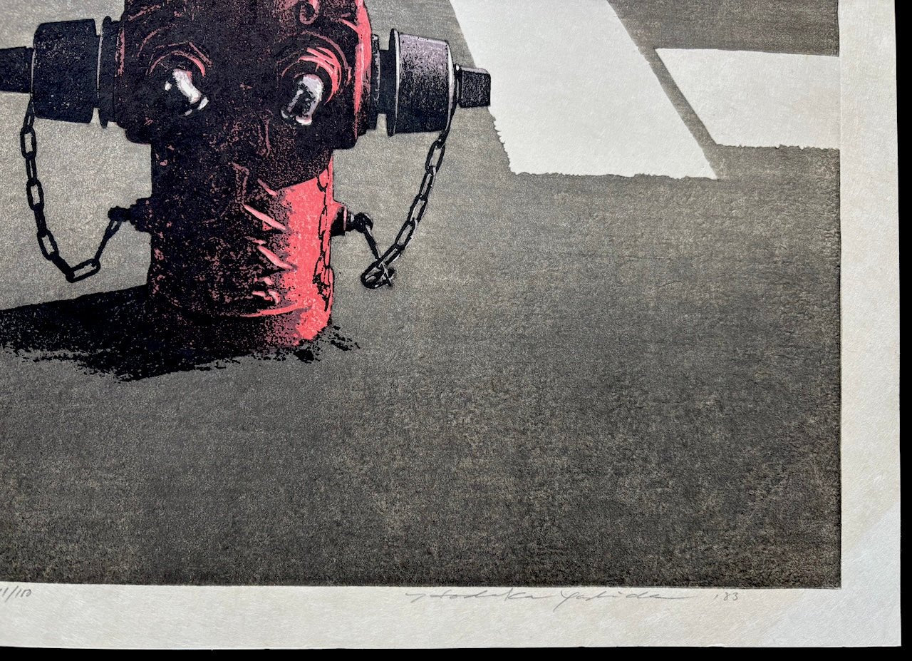  - One More Scene From My Town - Fire Hydrant, 1983 - Hodaka Yoshida - SAKURA FINE ART