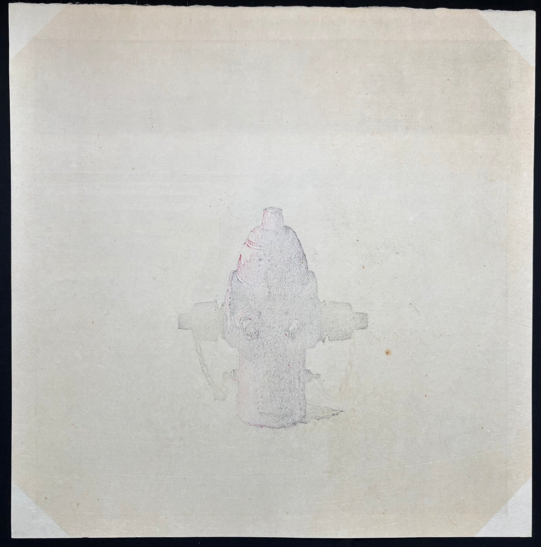  - One More Scene From My Town - Fire Hydrant, 1983 - Hodaka Yoshida - SAKURA FINE ART