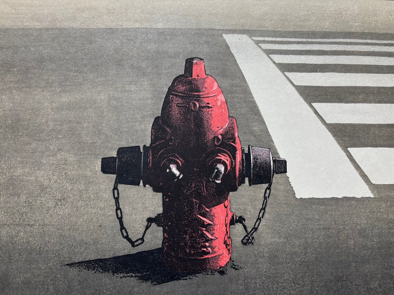  - One More Scene From My Town - Fire Hydrant, 1983 - Hodaka Yoshida - SAKURA FINE ART