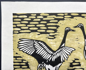  - Pair of Cranes - Katsu Matumoto - SAKURA FINE ART