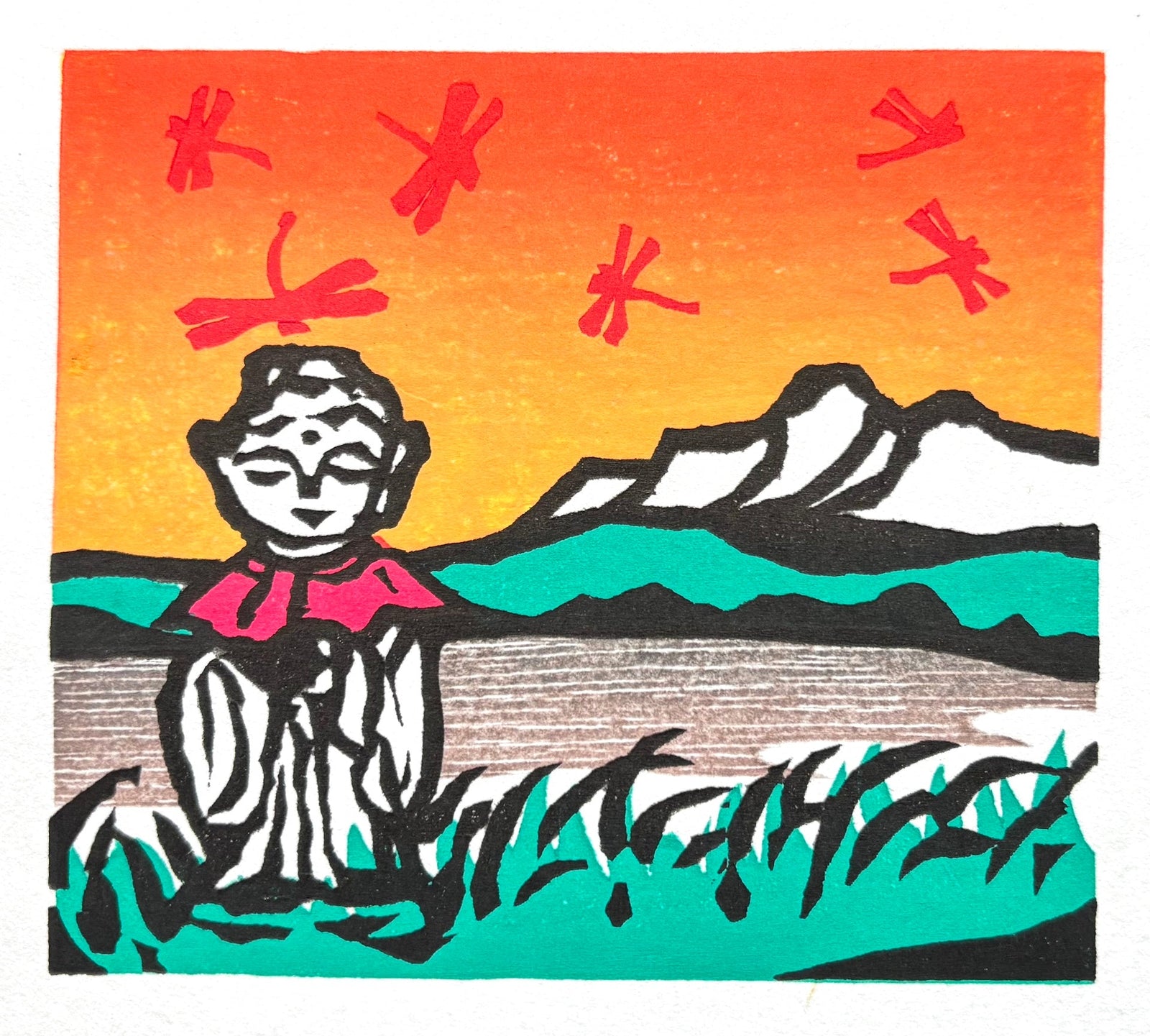  - Peaceful Autumn - Yoshio Kanamori - SAKURA FINE ART