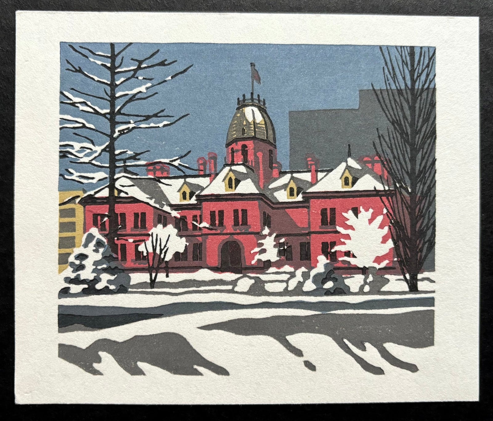  - Red Brick Office in Hokkaido - Yasushi Omoto - SAKURA FINE ART