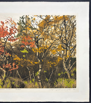  - ROADSIDE Aki no Shigemi (Autumn Bushes by the Roadside), 1977 - Shogo Okamoto - SAKURA FINE ART