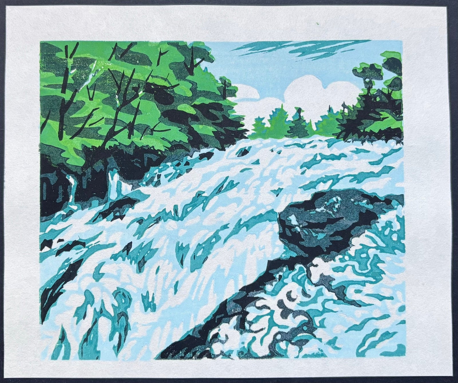  - Ryūzu Falls in Nikkō - Masaya Watabe - SAKURA FINE ART