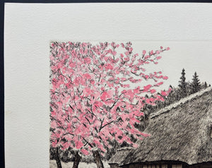  - Sakura Saku - Suganuma (Cherry Blossoms in Full Bloom in Suganuma) - Hiroto Norikane - SAKURA FINE ART
