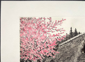  - Sakura Saku - Suganuma (When the Cherry Blossoms Bloom in Suganuma) - Hiroto Norikane - SAKURA FINE ART