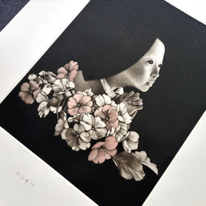 - Sakura-sō '92 (Japanese Primrose '92) - Kaoru Saito - SAKURA FINE ART
