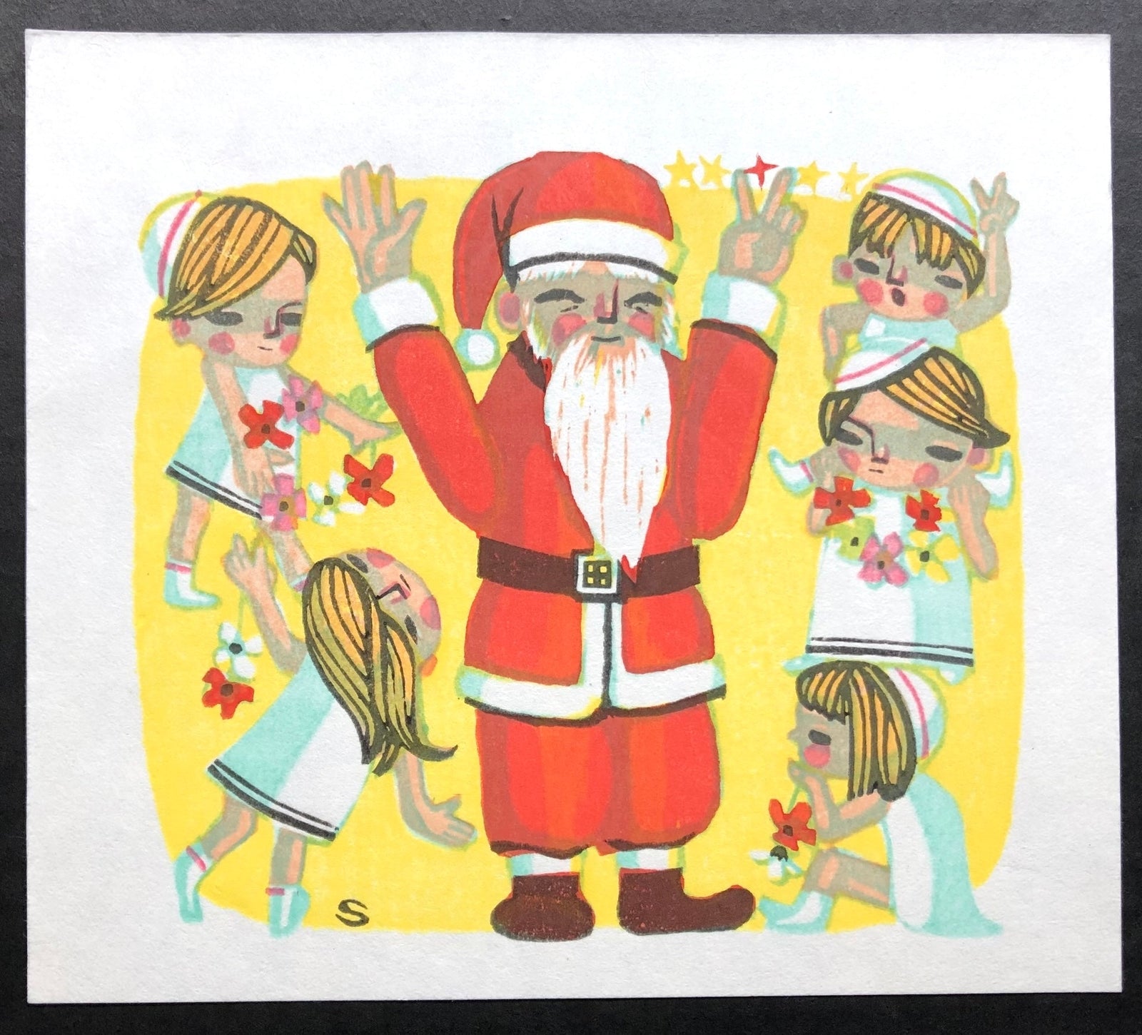  - Santa Claus - Shuzo Ikeda - SAKURA FINE ART