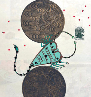 - Scorpio (Constellation Series) 5 - Hamae Kusakabe - SAKURA FINE ART