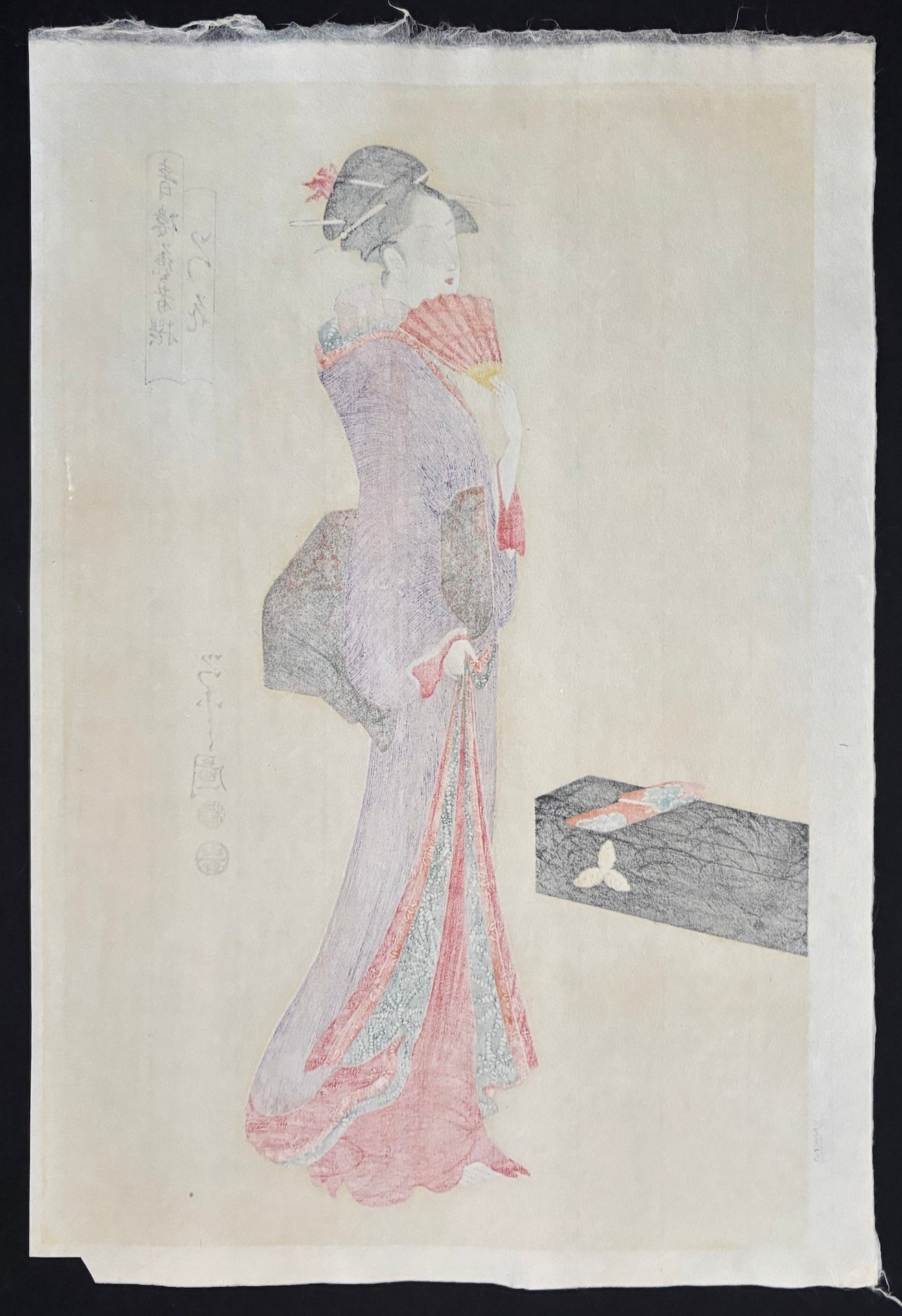  - Seirō Geisha Itsuhana (Geishas of the Pleasure Quarters: Itsuhana) - Eishi - SAKURA FINE ART