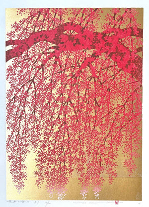  - Shidare Zakura 19 (Weeping Cherry 19) - Hajime Namiki - SAKURA FINE ART