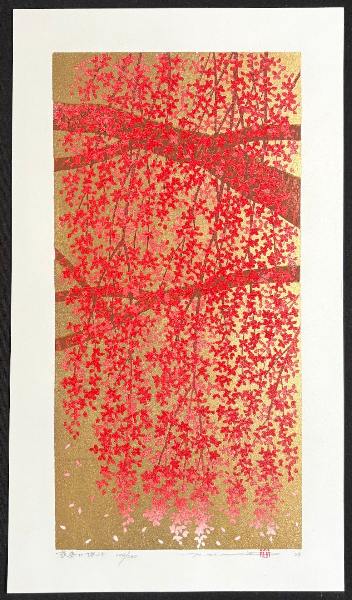  - Shidare Zakura 28 (Weeping Cherry 28) - Hajime Namiki - SAKURA FINE ART