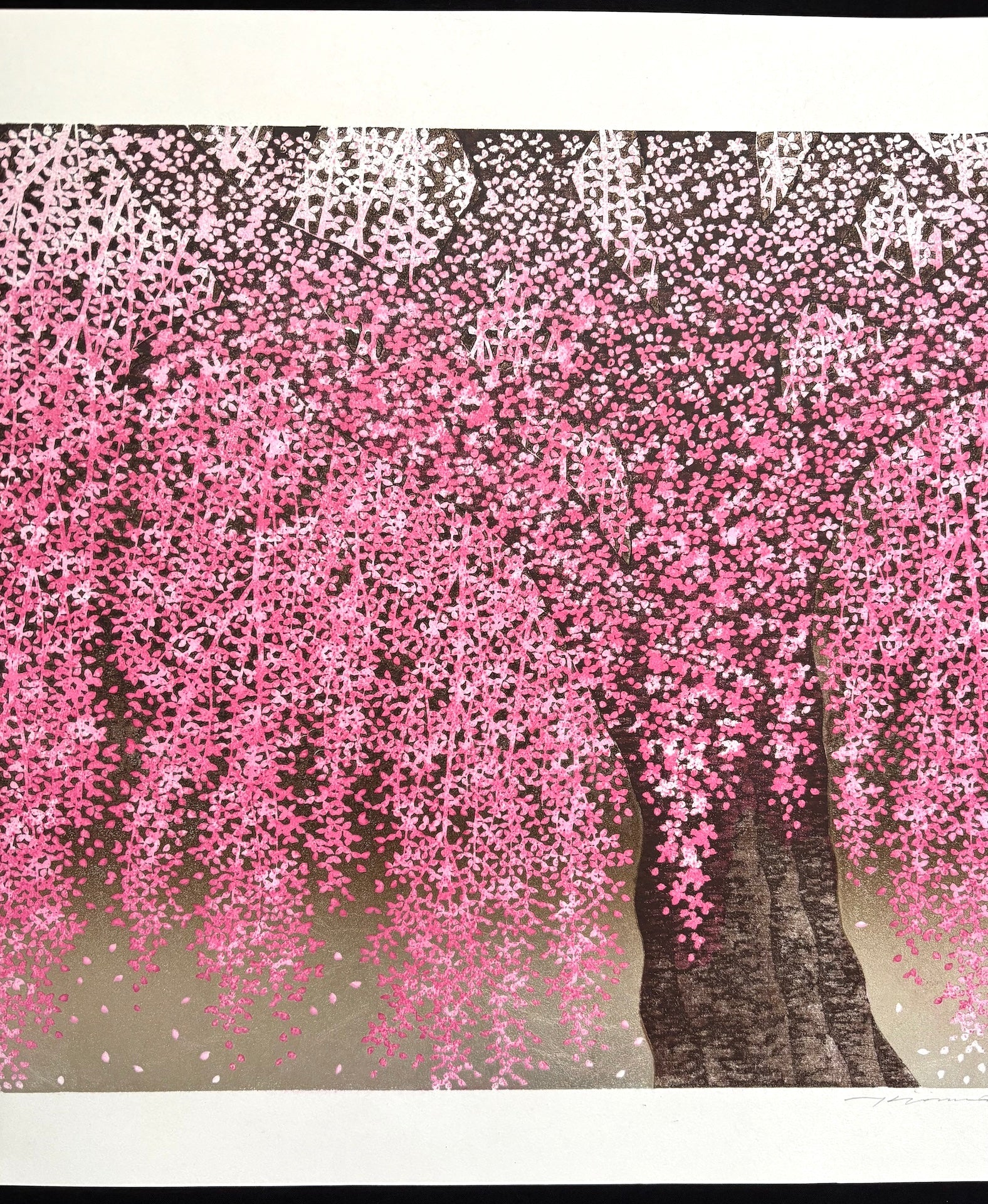  - Shidare Zakura 30 (Weeping Cherry 30) - Hajime Namiki - SAKURA FINE ART