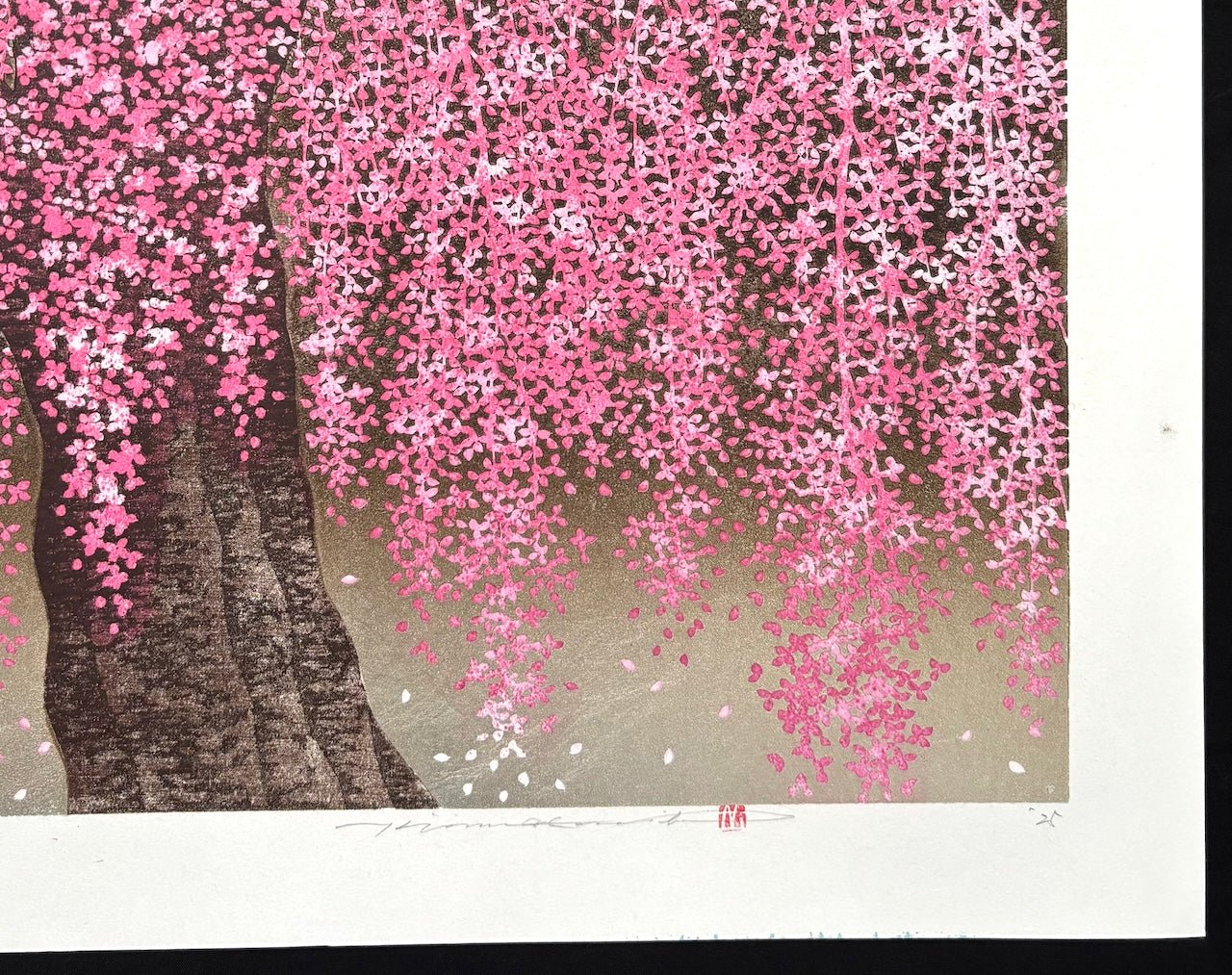  - Shidare Zakura 30 (Weeping Cherry 30) - Hajime Namiki - SAKURA FINE ART
