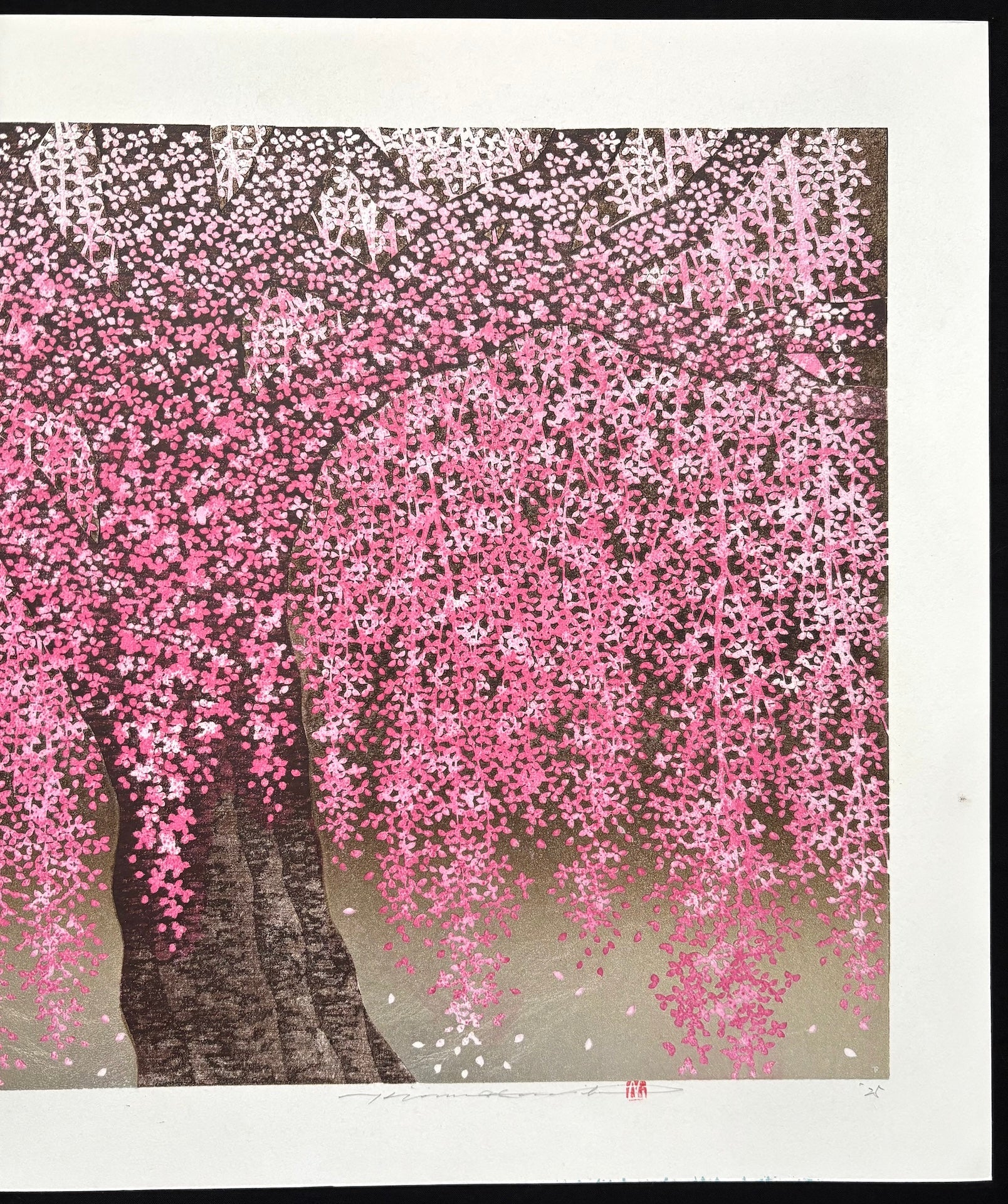  - Shidare Zakura 30 (Weeping Cherry 30) - Hajime Namiki - SAKURA FINE ART