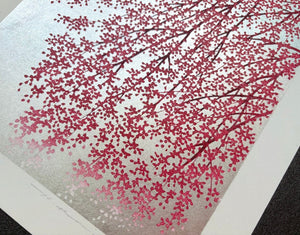  - Shidare Zakura 6 (Weeping Cherry 6) - Hajime Namiki - SAKURA FINE ART