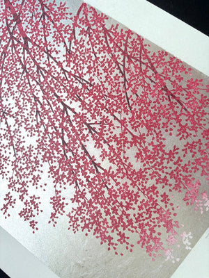  - Shidare Zakura 6 (Weeping Cherry 6) - Hajime Namiki - SAKURA FINE ART