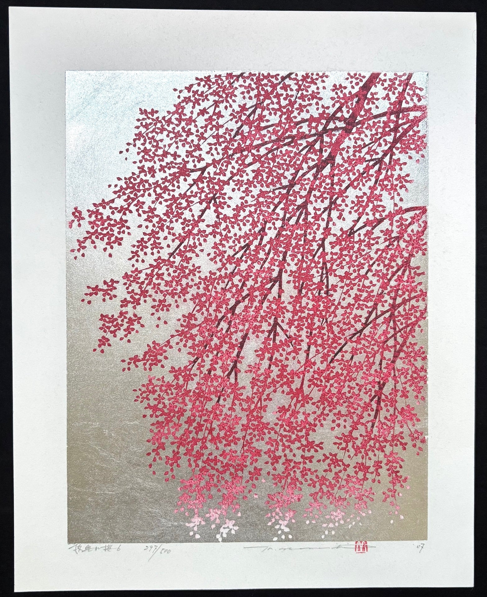 - Shidare Zakura 6 (Weeping Cherry 6) - Hajime Namiki - SAKURA FINE ART