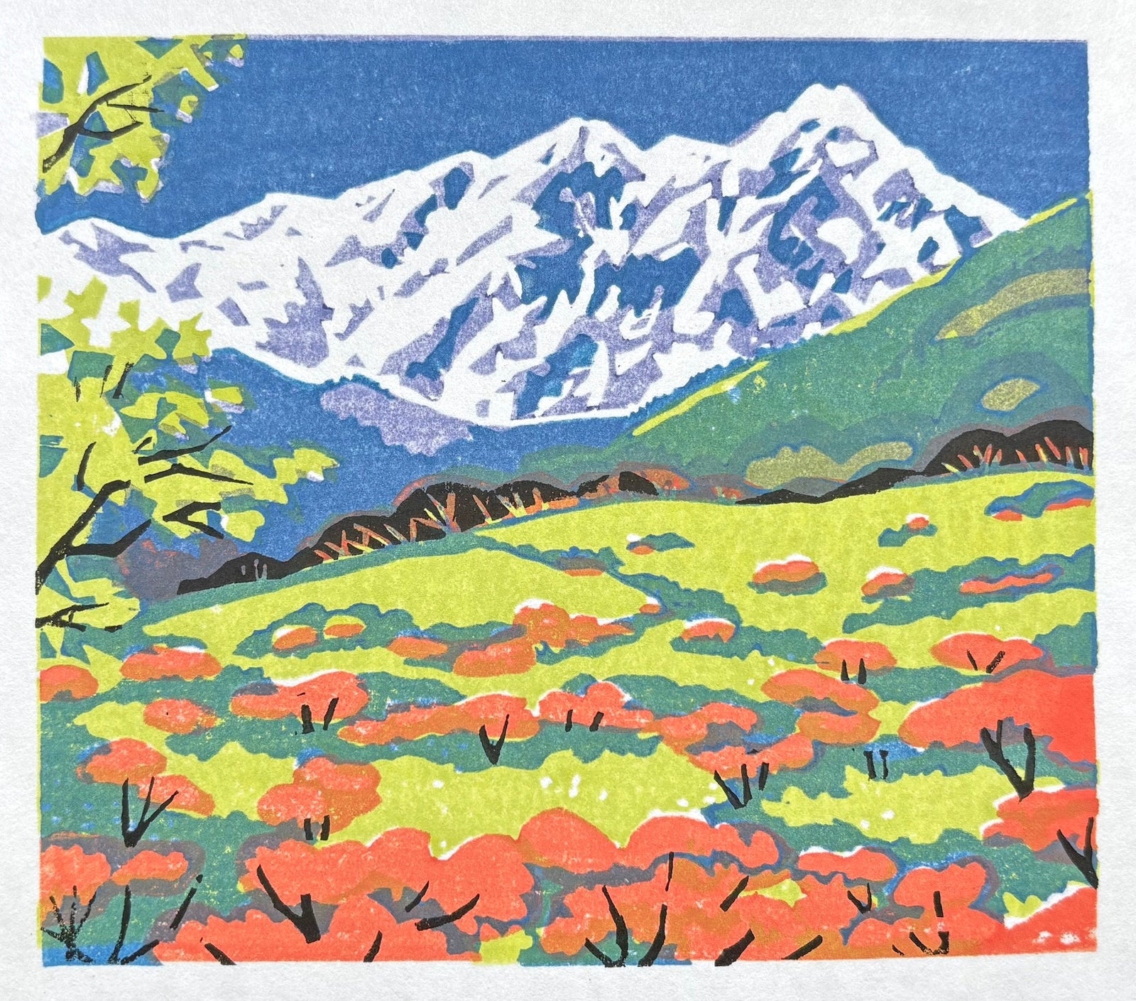  - Snow - Covered Mountains - Masaya Watabe - SAKURA FINE ART