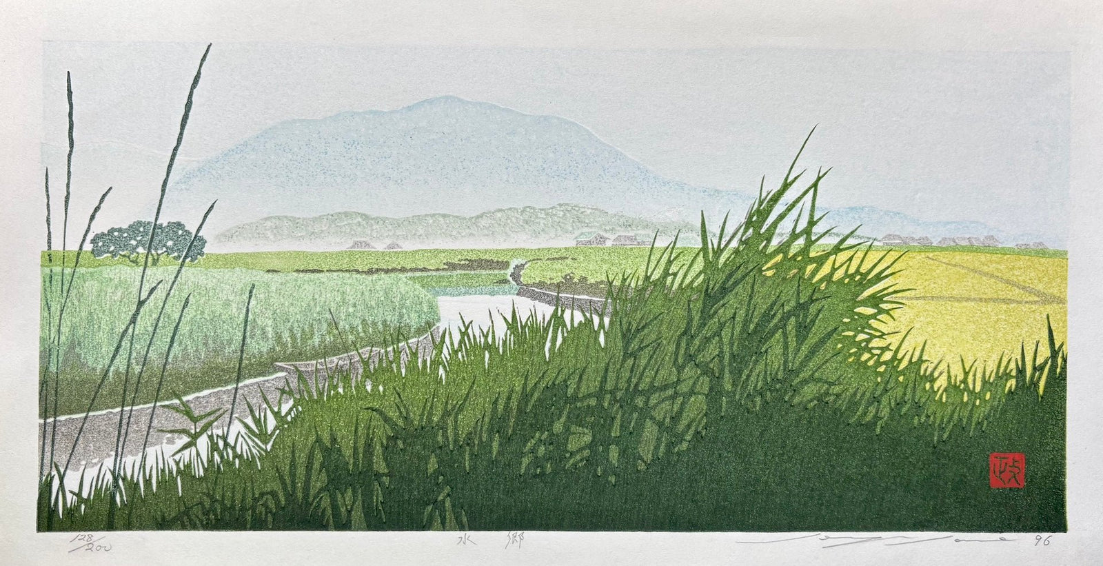  - Suigo (Riverside Village) - Seiji Sano - SAKURA FINE ART