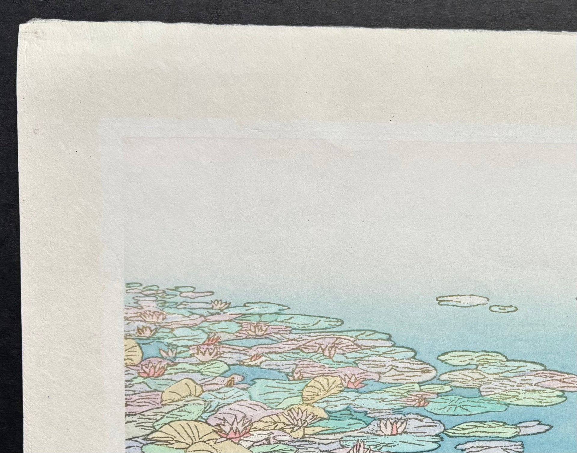  - Suiren ni asobu (Playing with Water Lilies) - SAKURA FINE ART