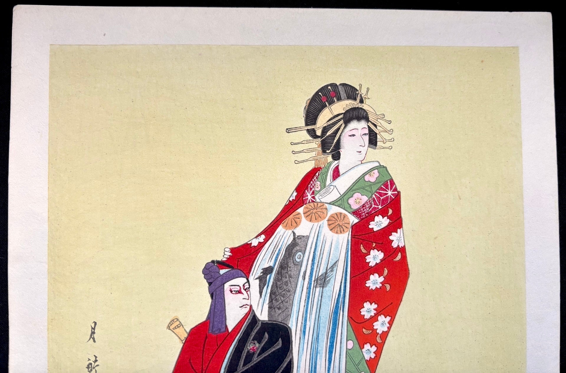  - Sukeroku from 'Sukeroku Yukari Edozakura' (Kabuki Play) - Gekko Ohashi - SAKURA FINE ART