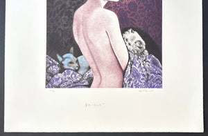  - Sumire - iro no Kyushifu '88 (Violet - Colored Rest Note '88) - Kaoru Saito - SAKURA FINE ART