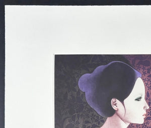  - Sumire - iro no Kyushifu '88 (Violet - Colored Rest Note '88) - Kaoru Saito - SAKURA FINE ART