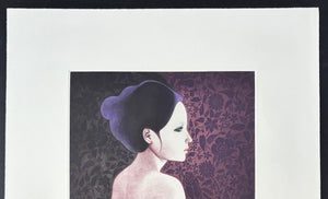  - Sumire - iro no Kyushifu '88 (Violet - Colored Rest Note '88) - Kaoru Saito - SAKURA FINE ART