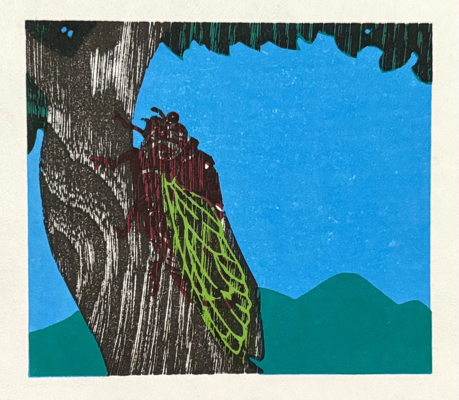  - Summer Cicada - Yoichi Watanabe - SAKURA FINE ART