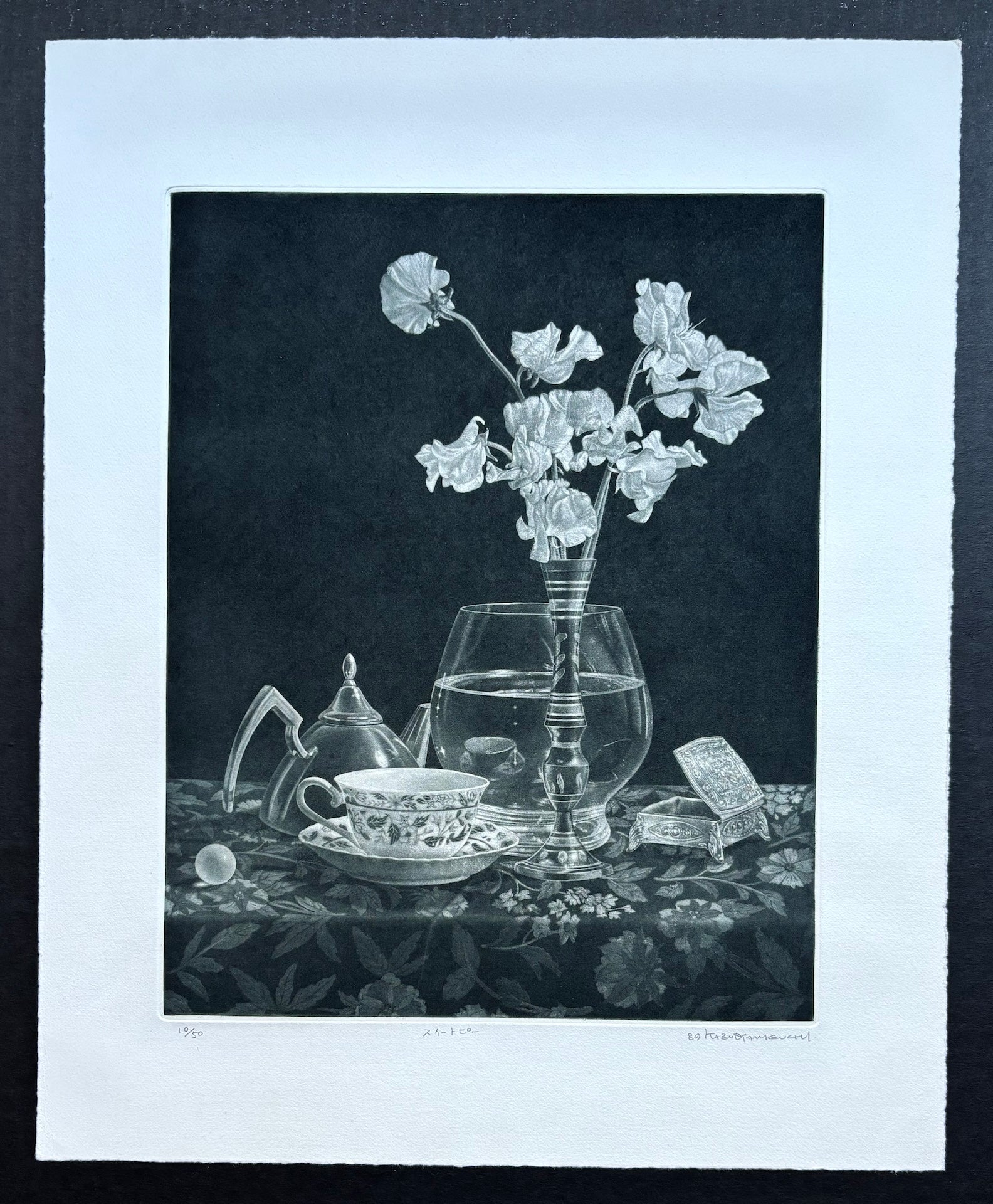  - Sweet Pea - Kazuo Yamaguchi - SAKURA FINE ART