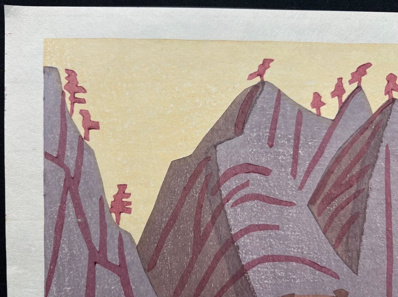  - Tachikue - kyo (Tachikue Gorge) - Takeji Asano - SAKURA FINE ART