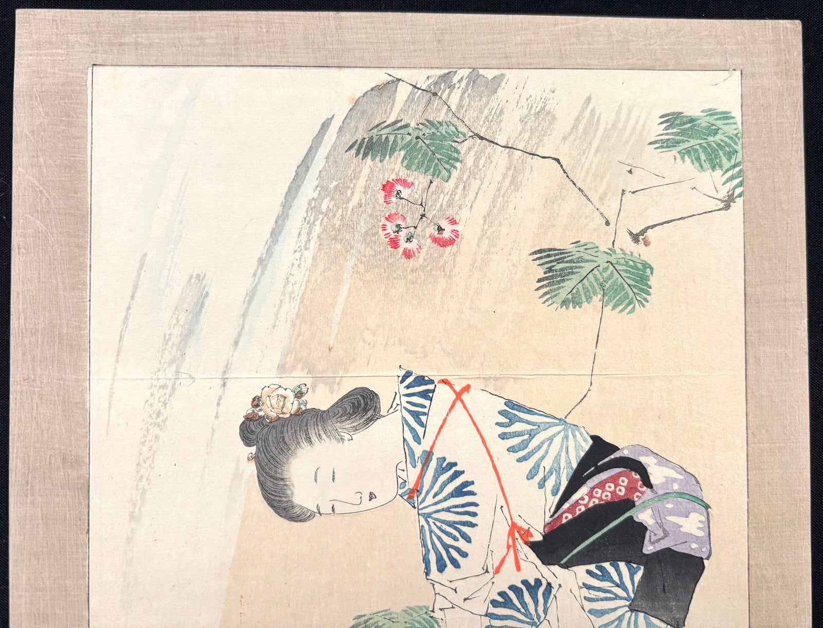  - Taki Shibuki (Waterfall Splash) - Shoso Mishima - SAKURA FINE ART