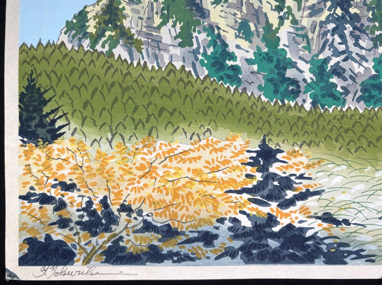  - Togakushi - yama (Mount Togakushi) - Tomikichiro Tokuriki - SAKURA FINE ART