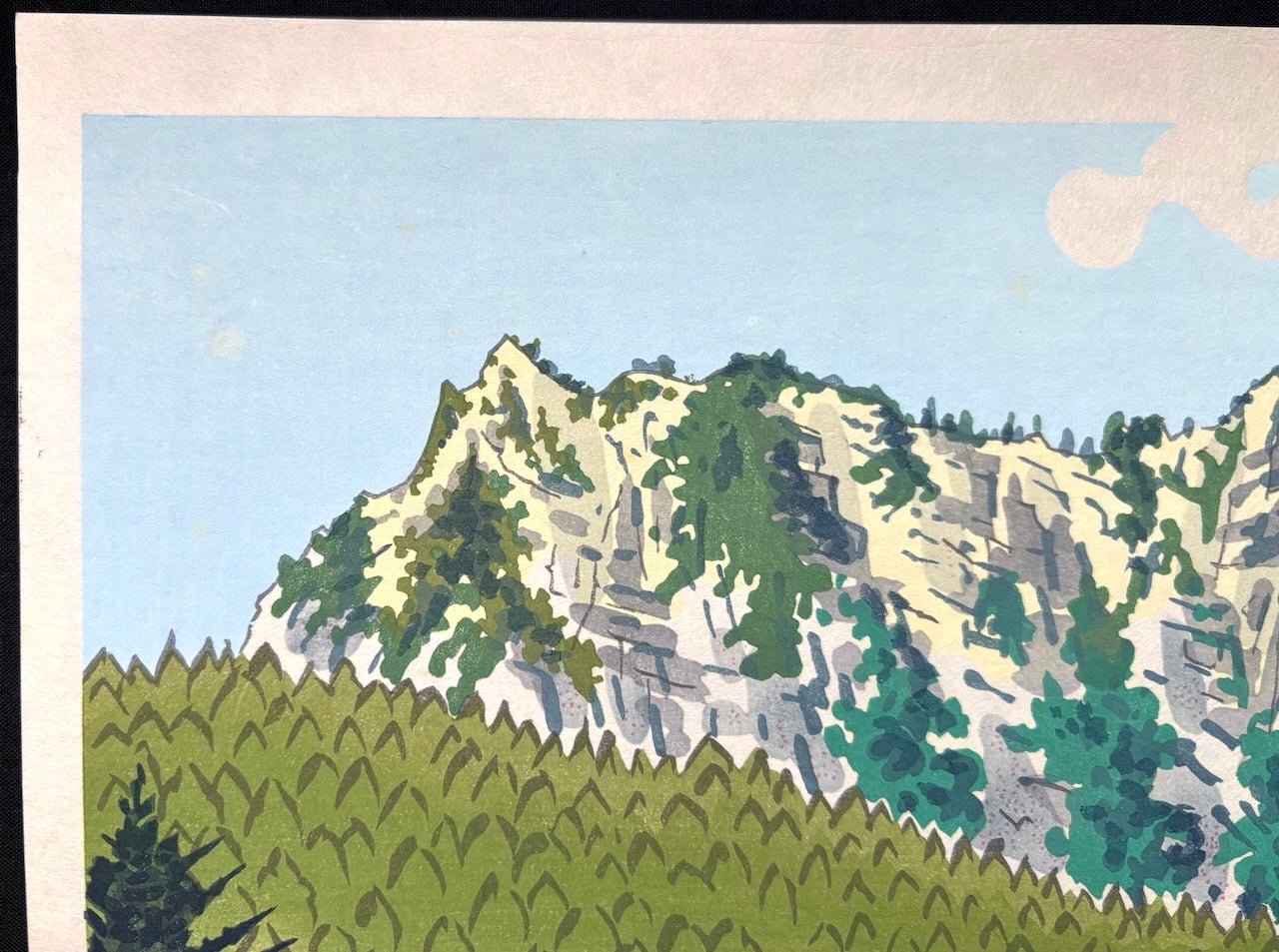  - Togakushi - yama (Mount Togakushi) - Tomikichiro Tokuriki - SAKURA FINE ART