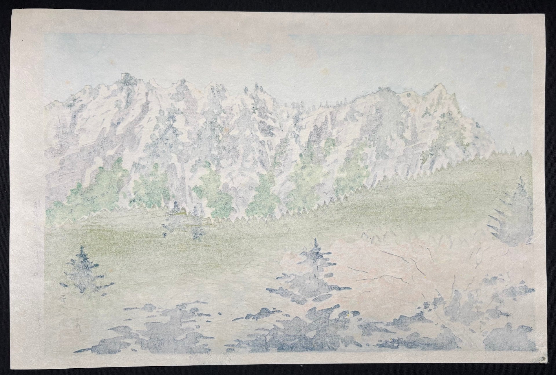  - Togakushi - yama (Mount Togakushi) - Tomikichiro Tokuriki - SAKURA FINE ART