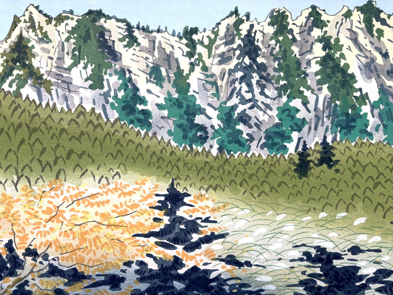  - Togakushi - yama (Mount Togakushi) - Tomikichiro Tokuriki - SAKURA FINE ART